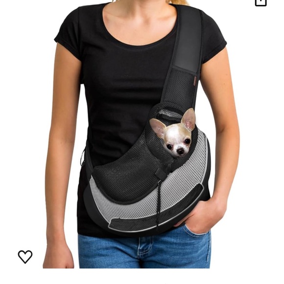 Yudodo Pet Carrier-New with Tags, Size small in black and grey - Picture 1 of 5